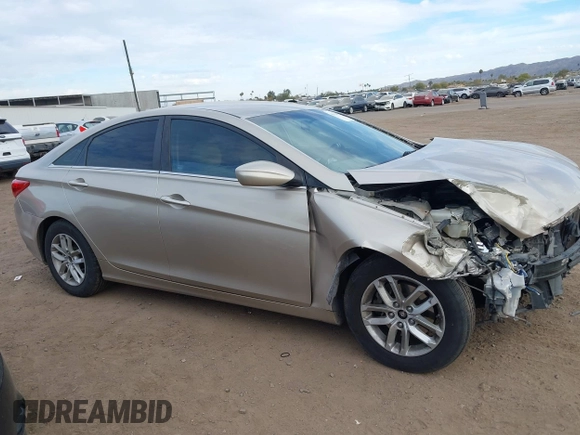 2011 Hyundai Sonata GLS with VIN 5NPEB4ACXBH219893, listed as a IAAI auction lot 41542687 with 153,625 mi miles. Bid and sale history available at carsss.com. Image 13.