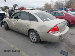 2005 Mercury Montego Luxury z VIN 1MEFM40185G611793, wystawiony jako IAAI lot #41125667 z przebiegiem Nie podano mil oraz . Historia ofert i sprzedaży dostępna na DreamBid. Obrazek 3.