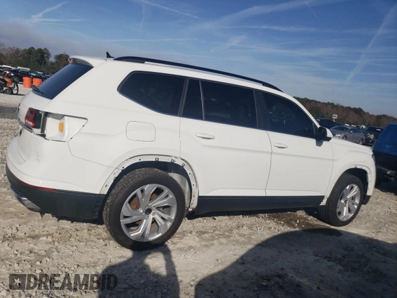 2023 Volkswagen Atlas SE with VIN 1V2JP2CA0PC548717, listed as a Copart auction lot 84495134 with 29,663 mi miles and Salvage title. Bid and sale history available at DreamBid. Image 3.