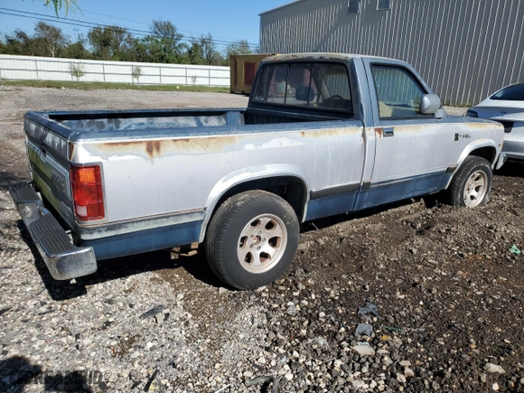 1989 Dodge Dakota "S" with VIN 1B7GL26X9KS123535, listed as a Copart auction lot 81275164 with 188,297 mi miles and Clean Title. Bid and sale history available at carsss.com. Image 3.