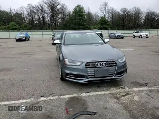 2014 Audi S4 Premium Plus with VIN WAUBGAFL4EA080431, listed as a Copart auction lot 65033654 with 48,430 mi miles and Salvage Title. Bid and sale history available at carsss.com. Image 10.