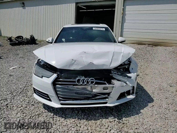 2017 Audi A4 Premium with VIN WAUGNAF45HN034978, listed as a Copart auction lot 50985875 with 104,795 mi miles and Salvage Title. Bid and sale history available at carsss.com. Image 13.