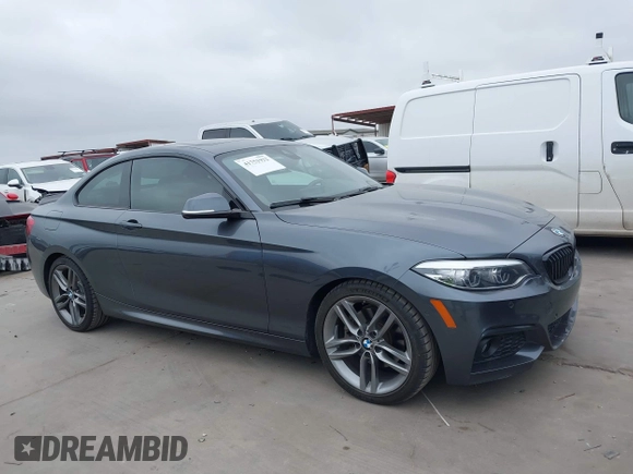 2018 BMW 2 Series 230i with VIN WBA2J1C5XJVD09384, listed as a IAAI auction lot 41751922 with 72,191 mi miles. Bid and sale history available at carsss.com. Image 13.