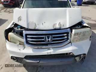 2012 Honda Pilot EX-L with VIN 5FNYF3H55CB033259, listed as a Copart auction lot 45367335 with 207,841 mi miles and Salvage Title. Bid and sale history available at DreamBid. Image 12.