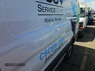 2018 Ford Transit with VIN 1FTYE1YM6JKB52209, listed as a IAAI auction lot 42801071 with 159,984 mi miles and . Bid and sale history available at DreamBid. Image 16.