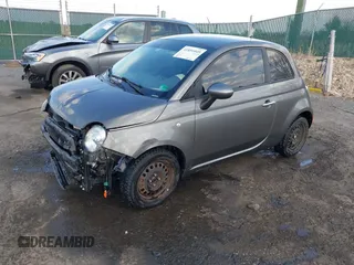 2013 FIAT 500 Pop with VIN 3C3CFFARXDT709480, listed as a IAAI auction lot 41851049 with 126,334 mi miles. Bid and sale history available at carsss.com. Image 17.