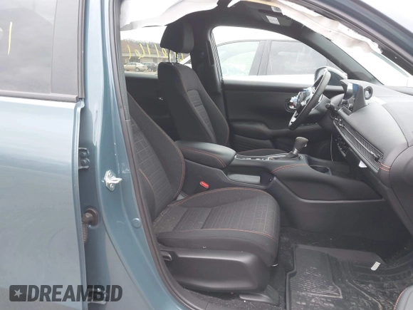 2024 Honda HR-V Sport with VIN 3CZRZ2H59RM757444, listed as a IAAI auction lot 41611611 with 13,605 mi miles. Bid and sale history available at carsss.com. Image 5.
