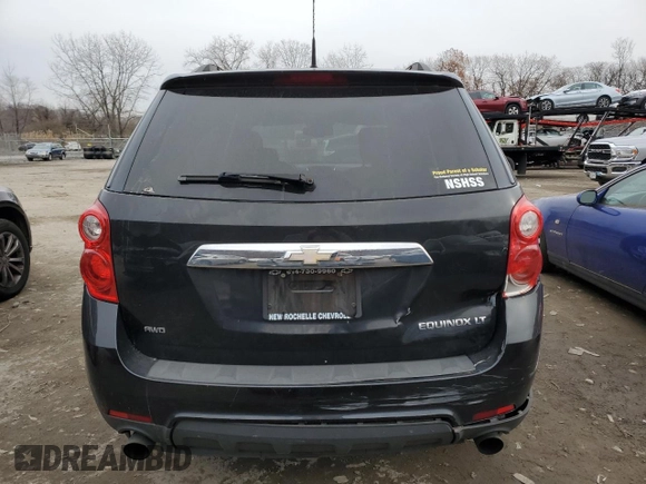 2012 Chevrolet Equinox LT w/2LT with VIN 2GNFLNE5XC6194056, listed as a Copart auction lot 83520084 with 173,580 mi miles and Clean Title. Bid and sale history available at carsss.com. Image 6.
