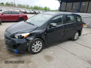 2015 Mazda 5 Sport z VIN JM1CW2BLXF0184094, wystawiony jako Copart lot #56618405 z przebiegiem 98 757 mil mil oraz Szkoda całkowita • Salvage title. Historia ofert i sprzedaży dostępna na DreamBid. Obrazek 1.