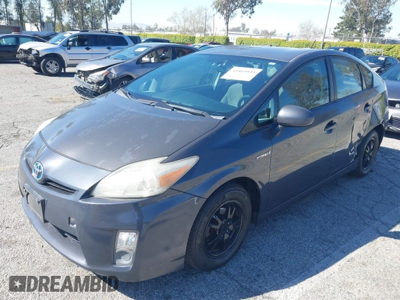 2010 Toyota Prius II with VIN JTDKN3DU8A0180886, listed as a IAAI auction lot 41869933 with 149,289 mi miles and . Bid and sale history available at carsss.com. Image 17.