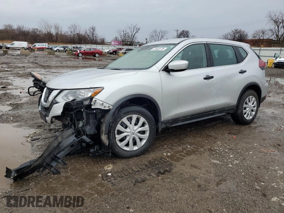 2019 Nissan Rogue SL with VIN 5N1AT2MT9KC809540, listed as a Copart auction lot 47640175 with 99,252 mi miles and Salvage Title. Bid and sale history available at DreamBid. Image 1.