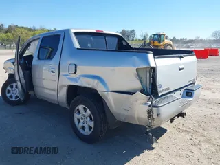 2007 Honda Ridgeline RTS with VIN 2HJYK16417H502658, listed as a IAAI auction lot 41878452 with 1 mi miles. Bid and sale history available at carsss.com. Image 3.