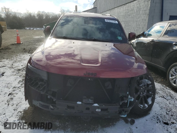 2022 Jeep Grand Cherokee WK Laredo X with VIN 1C4RJFAG1NC128885, listed as a Copart auction lot 87277714 with 30,398 mi miles and Salvage Title. Bid and sale history available at carsss.com. Image 5.