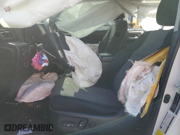 2021 Toyota 4Runner SR5 with VIN JTEMU5JR9M5895976, listed as a Copart auction lot 54110465 with 98,469 mi miles and Salvage title. Bid and sale history available at DreamBid. Image 7.