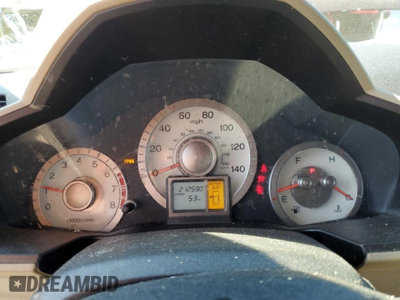 2009 Honda Pilot EX with VIN 5FNYF48439B019642, listed as a Copart auction lot 55782865 with 212,590 mi miles and Salvage Title. Bid and sale history available at DreamBid. Image 9.