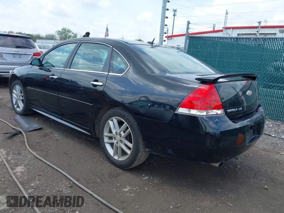 2012 Chevrolet Impala LTZ with VIN 2G1WC5E34C1185172, listed as a IAAI auction lot 42176707 with 150,035 mi miles and . Bid and sale history available at DreamBid. Image 3.