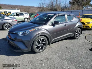 2018 Toyota C-HR XLE with VIN JTNKHMBX5J1003258, listed as a Copart auction lot 49807695 with 89,053 mi miles and Salvage Title. Bid and sale history available at carsss.com. Image 1.