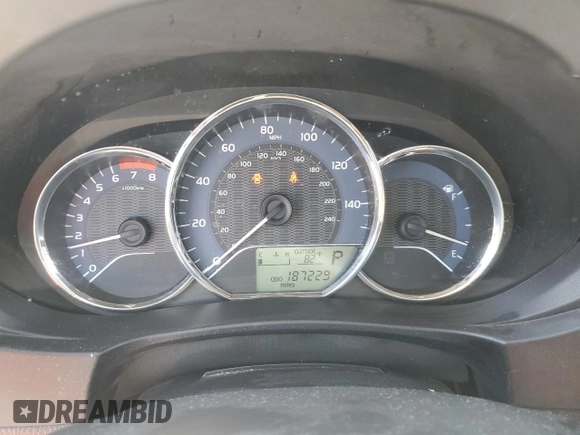 2016 Toyota Corolla L with VIN 2T1BURHE9GC516035, listed as a Copart auction lot 54925305 with 187,229 mi miles and Salvage Title. Bid and sale history available at DreamBid. Image 9.