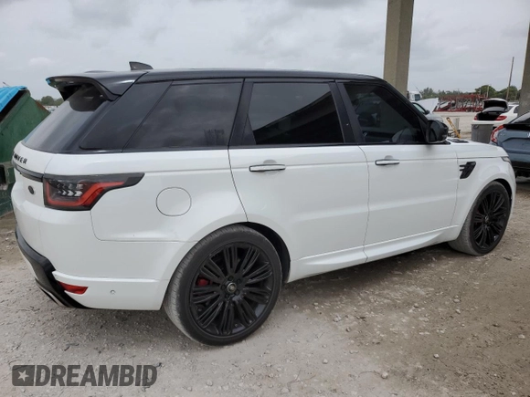 2018 Land Rover Range Rover Sport HSE Dynamic with VIN SALWV2SV9JA413474, listed as a Copart auction lot 59893145 with 113,443 mi miles and Clean title. Bid and sale history available at DreamBid. Image 3.