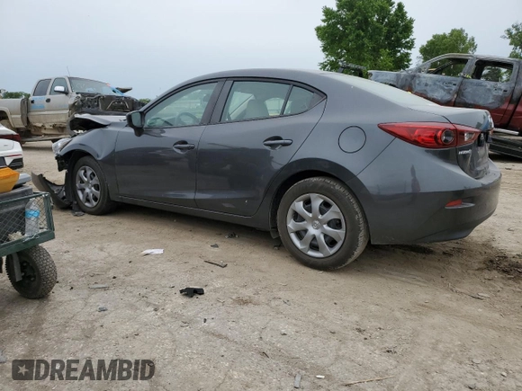2015 Mazda 3 i Sport with VIN 3MZBM1U73FM130156, listed as a Copart auction lot 56034935 with 154,560 mi miles and Salvage title. Bid and sale history available at DreamBid. Image 2.