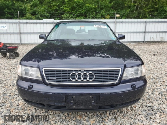 1999 Audi A8 with VIN WAUBG34D3XN003777, listed as a Copart auction lot 63842115 with 110,102 mi miles and Clean title. Bid and sale history available at DreamBid. Image 5.
