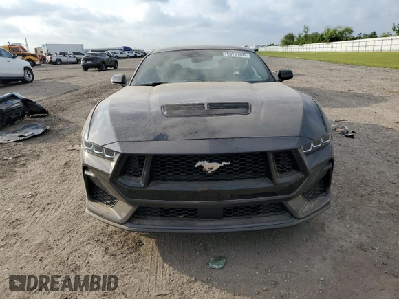2024 Ford Mustang GT with VIN 1FA6P8CF2R5412592, listed as a Copart auction lot 53701845 with 6,263 mi miles and Salvage Title. Bid and sale history available at DreamBid. Image 5.