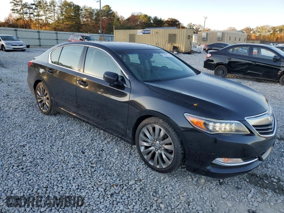 2016 Acura RLX Technology z VIN JH4KC1F56GC000889, wystawiony jako Copart lot #80466374 z przebiegiem 130 412 mil mil oraz Szkoda całkowita • Salvage title. Historia ofert i sprzedaży dostępna na DreamBid. Obrazek 4.