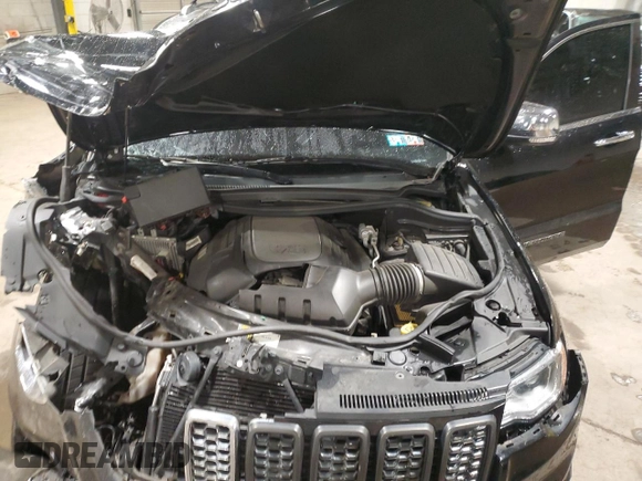 2018 Jeep Grand Cherokee Overland z VIN 1C4RJFCT3JC102423, wystawiony jako Copart lot #78232224 z przebiegiem Nie podano mil oraz Szkoda całkowita • Salvage title. Historia ofert i sprzedaży dostępna na DreamBid. Obrazek 12.
