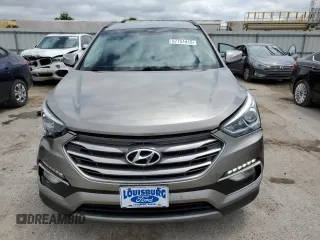 2017 Hyundai Santa Fe 2.0T with VIN 5XYZUDLA9HG437458, listed as a Copart auction lot 57751415 with 117,469 mi miles and Salvage title. Bid and sale history available at DreamBid. Image 5.