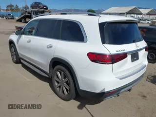 2021 Mercedes-Benz GLS with VIN 4JGFF5KE6MA420873, listed as a IAAI auction lot 41637588 with 51,709 mi miles. Bid and sale history available at carsss.com. Image 3.