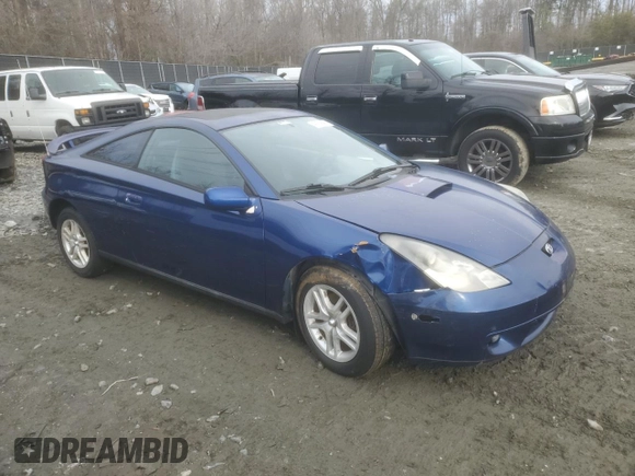 2002 Toyota Celica GT z VIN JTDDR32T920140518, wystawiony jako Copart lot #43759465 z przebiegiem 166 627 mil mil oraz Szkoda całkowita • Salvage title. Historia ofert i sprzedaży dostępna na DreamBid. Obrazek 4.