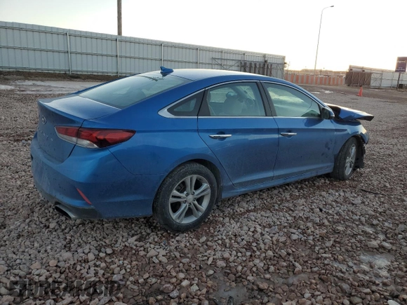 2018 Hyundai Sonata SEL with VIN 5NPE34AF3JH657838, listed as a Copart auction lot 43054945 with Not Provided miles and Salvage Title. Bid and sale history available at DreamBid. Image 3.