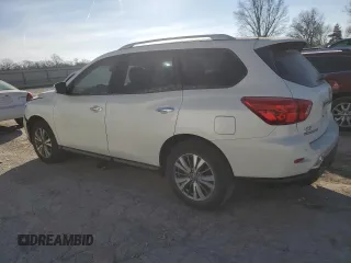 2018 Nissan Pathfinder Platinum z VIN 5N1DR2MM4JC633404, wystawiony jako Copart lot #86541774 z przebiegiem 141 455 mil mil oraz Szkoda całkowita • Salvage title. Historia ofert i sprzedaży dostępna na DreamBid. Obrazek 2.