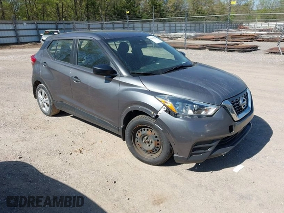2020 Nissan Kicks S with VIN 3N1CP5BV0LL539341, listed as a IAAI auction lot 42033782 with 106,481 mi miles and . Bid and sale history available at carsss.com. Image 1.