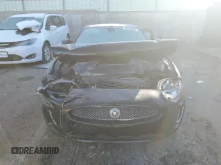 2011 Jaguar XK with VIN SAJWA4FB3BLB39648, listed as a Copart auction lot 80333604 with 0 mi miles and Salvage Title. Bid and sale history available at carsss.com. Image 5.