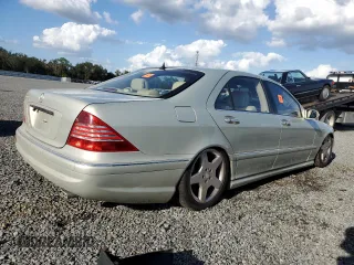 2004 Mercedes-Benz S with VIN WDBNG76J54A402895, listed as a Copart auction lot 74295774 with Not Provided miles and Salvage Title. Bid and sale history available at DreamBid. Image 3.