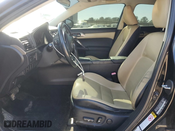 2014 Lexus CT 200h with VIN JTHKD5BH0E2178532, listed as a Copart auction lot 47211995 with 127,509 mi miles and Salvage Title. Bid and sale history available at DreamBid. Image 7.
