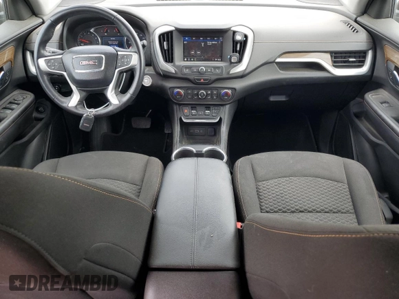 2019 GMC Terrain SLE with VIN 3GKALMEV3KL169575, listed as a Copart auction lot 47044915 with 27,215 mi miles and Salvage Title. Bid and sale history available at carsss.com. Image 8.