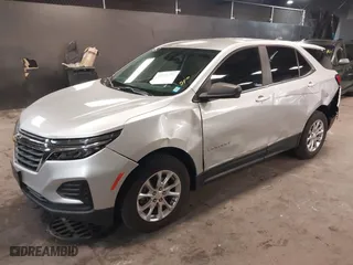 2022 Chevrolet Equinox LS with VIN 3GNAXSEV1NS171962, listed as a IAAI auction lot 40991473 with 69,667 mi miles. Bid and sale history available at carsss.com. Image 2.