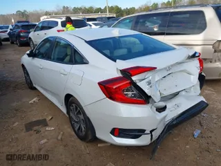 2017 Honda Civic Sedan EX with VIN 19XFC2F71HE006930, listed as a IAAI auction lot 41237816 with 57,183 mi miles. Bid and sale history available at carsss.com. Image 3.