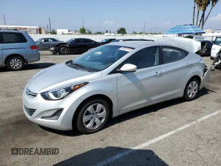 2016 Hyundai Elantra SE z VIN 5NPDH4AE9GH723919, wystawiony jako Copart lot #55699715 z przebiegiem 100 211 mil mil oraz Szkoda całkowita • Salvage title. Historia ofert i sprzedaży dostępna na DreamBid. Obrazek 1.