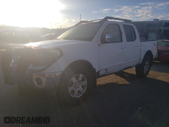 2006 Nissan Frontier LE with VIN 1N6AD07W96C458675, listed as a Copart auction lot 86922704 with 208,357 mi miles and Salvage title. Bid and sale history available at DreamBid. Image 1.