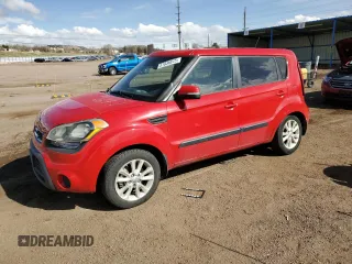 2013 Kia Soul + with VIN KNDJT2A67D7529873, listed as a Copart auction lot 51936815 with 56,139 mi miles and Salvage Title. Bid and sale history available at DreamBid. Image 1.