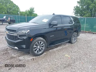 2023 Chevrolet Tahoe LT with VIN 1GNSKNKD6PR497553, listed as a IAAI auction lot 42180897 with Not provided miles and . Bid and sale history available at DreamBid. Image 2.