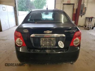2012 Chevrolet Sonic LT with VIN 1G1JC5SH4C4189043, listed as a Copart auction lot 64846625 with Not provided miles and Salvage title. Bid and sale history available at DreamBid. Image 6.