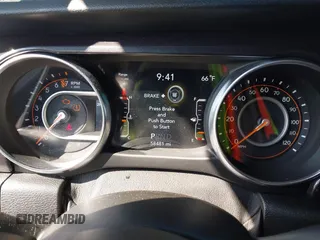 2021 Jeep Wrangler Unlimited Willys с VIN 1C4HJXDG7MW576798, выставлен на аукционе IAAI как лот 42471651 с пробегом 58 481 миль миль и . История ставок и продаж доступна на DreamBid. Изображение 7.