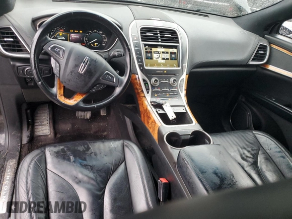 2016 Lincoln MKX Select with VIN 2LMTJ6KR6GBL50573, listed as a Copart auction lot 82331484 with 129,121 mi miles and Salvage Title. Bid and sale history available at carsss.com. Image 8.