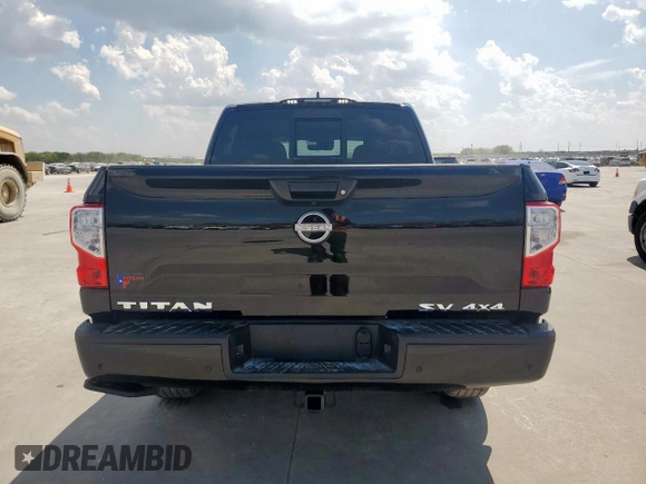 2024 Nissan Titan Pro-4X with VIN 1N6AA1ED3RN109827, listed as a Copart auction lot 50633225 with 4,076 mi miles and Salvage title. Bid and sale history available at DreamBid. Image 6.