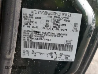 2001 Ford Super Duty F-250 XL with VIN 1FTNX20L31EC09194, listed as a Copart auction lot 71422853 with 81,710 mi miles and Salvage Title. Bid and sale history available at carsss.com. Image 12.