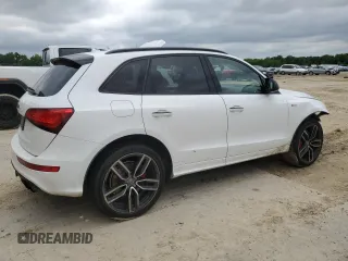 2017 Audi SQ5 Premium Plus с VIN WA1CCAFP0HA090670, выставлен на аукционе Copart как лот 59568085 с пробегом 106 057 миль миль и Списание • Salvage title. История ставок и продаж доступна на DreamBid. Изображение 3.